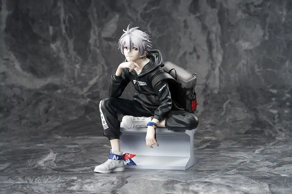 Neon Genesis Evangelion Statueta PVC 1/7 Kaworu Nagisa Original Color Ver. Radio Eva Part 3 18 cm poza produsului
