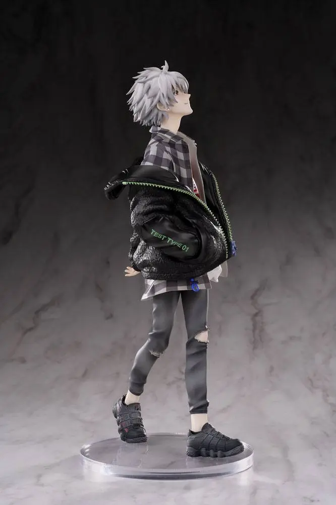 Statuie PVC 1/7 Kaworu Nagisa Ver. Radio Eva Part 2 Original Color 25 cm poza produsului