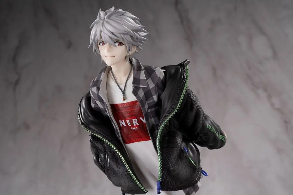 Statuie PVC 1/7 Kaworu Nagisa Ver. Radio Eva Part 2 Original Color 25 cm poza produsului