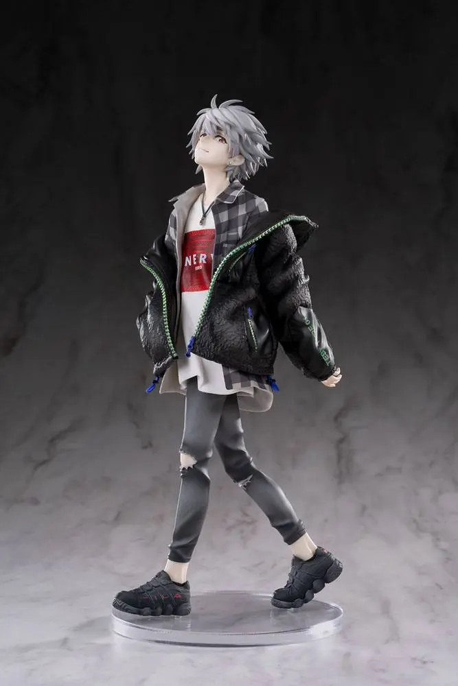 Statuie PVC 1/7 Kaworu Nagisa Ver. Radio Eva Part 2 Original Color 25 cm poza produsului