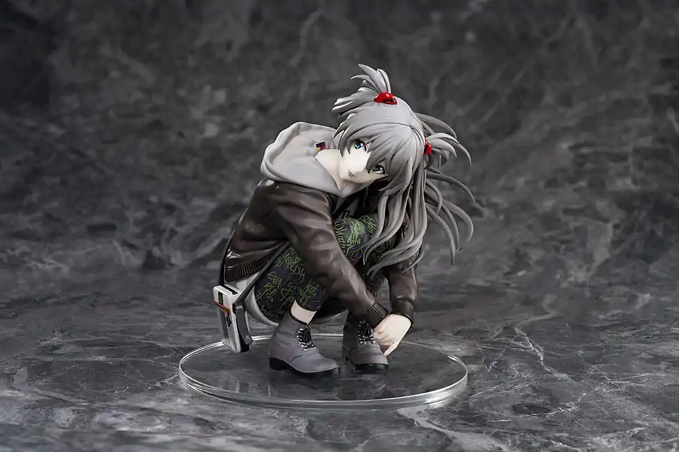 Neon Genesis Evangelion Statuie PVC 1/7 Shikinami Asuka Langley Ver. Part 3 Radio Eva Original Color 12 cm poza produsului