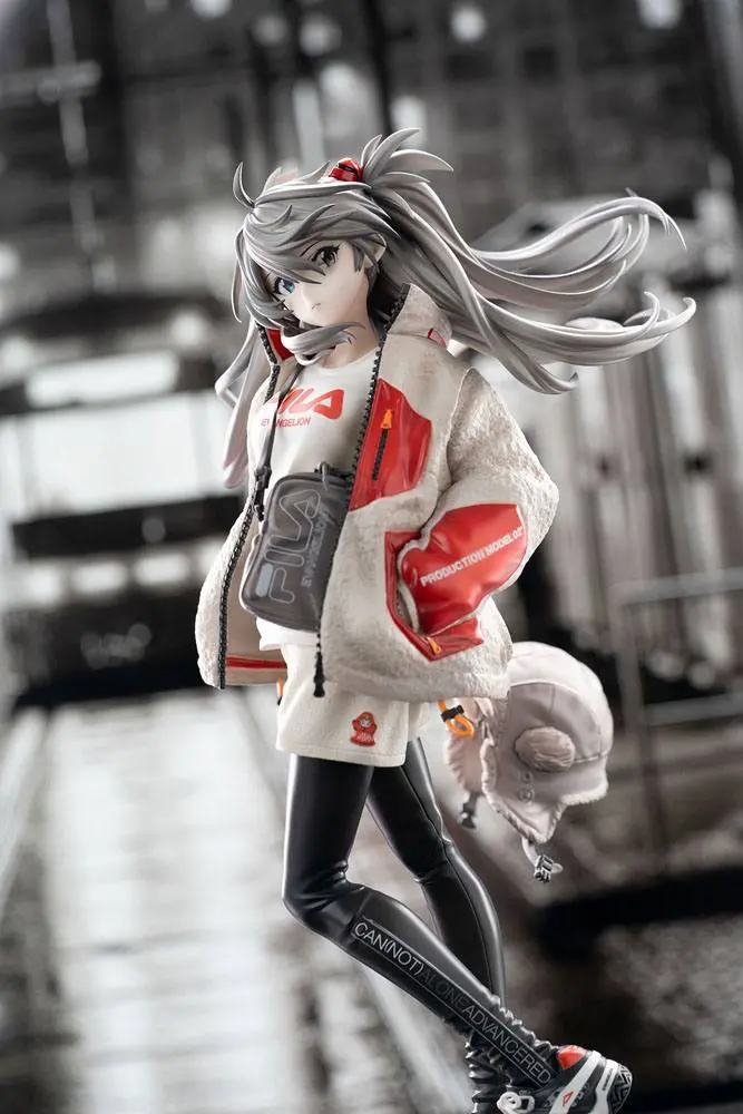 Statuie PVC 1/7 Shikinami Asuka Langley Ver. Radio Eva Part 2 Original Color 25 cm poza produsului