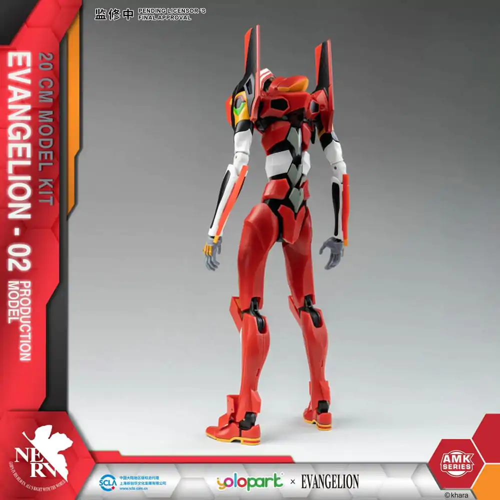 Neon Genesis Evangelion AMK Series Kit Model Plastic Eva-02 20 cm poza produsului
