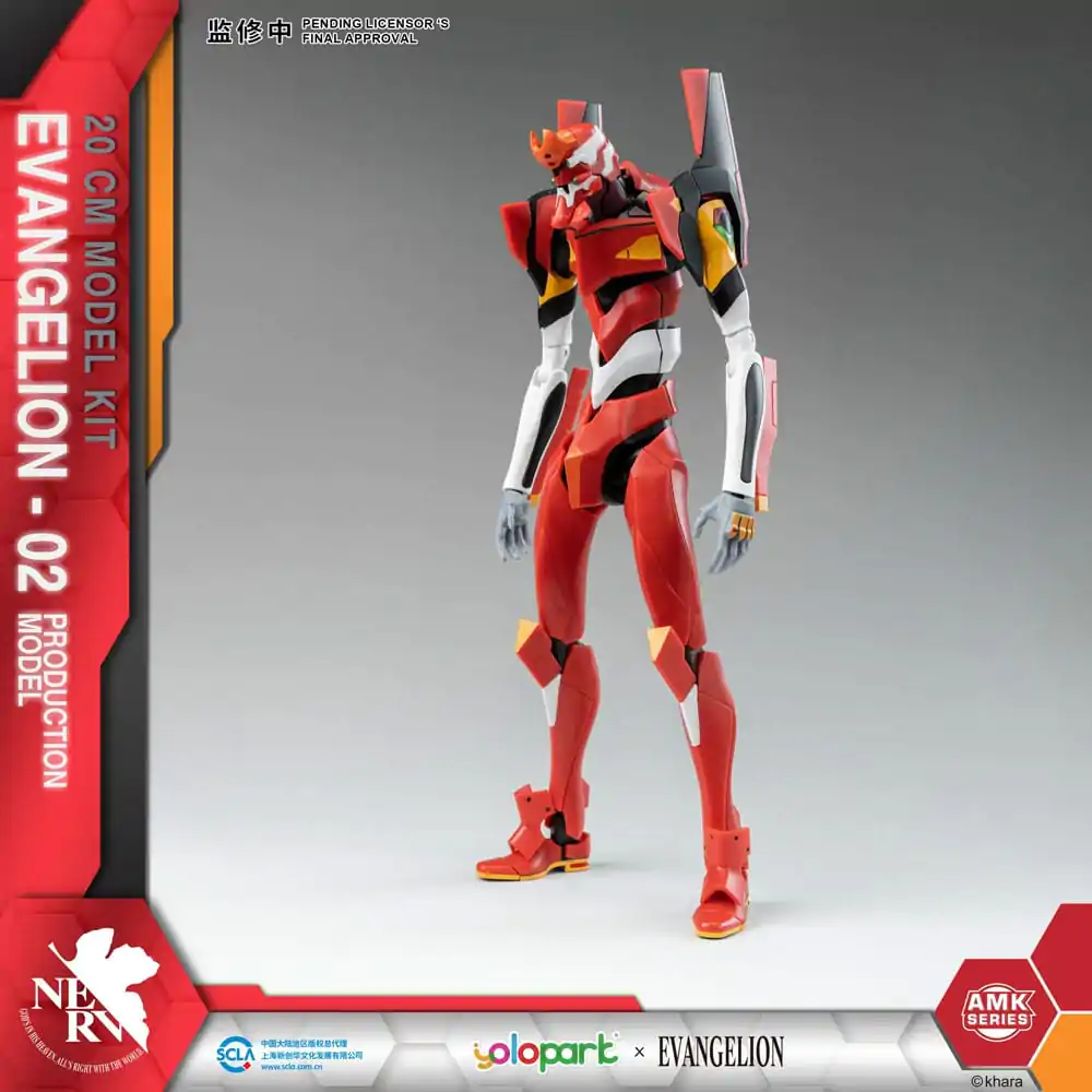 Neon Genesis Evangelion AMK Series Kit Model Plastic Eva-02 20 cm poza produsului