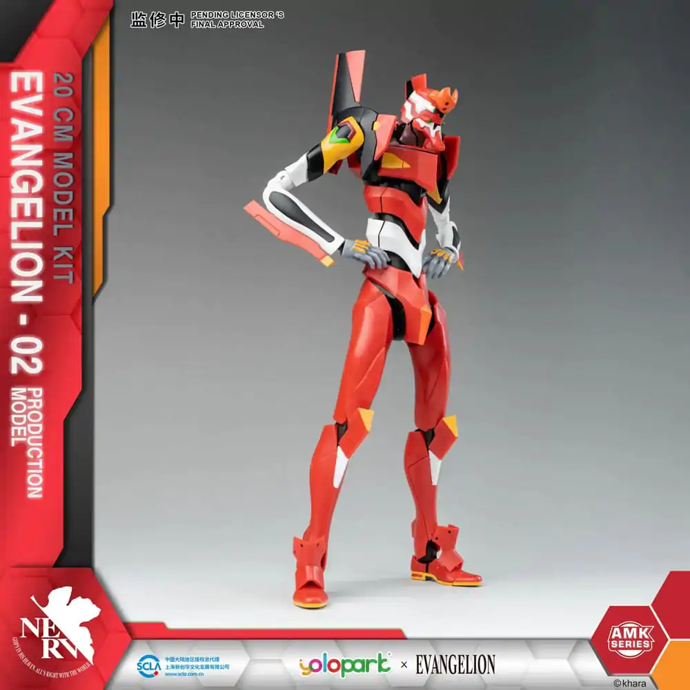 Neon Genesis Evangelion AMK Series Kit Model Plastic Eva-02 20 cm poza produsului
