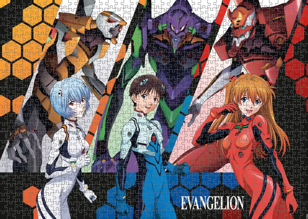 Neon Genesis Evangelion Puzzle Personaje (1000 piese) poza produsului