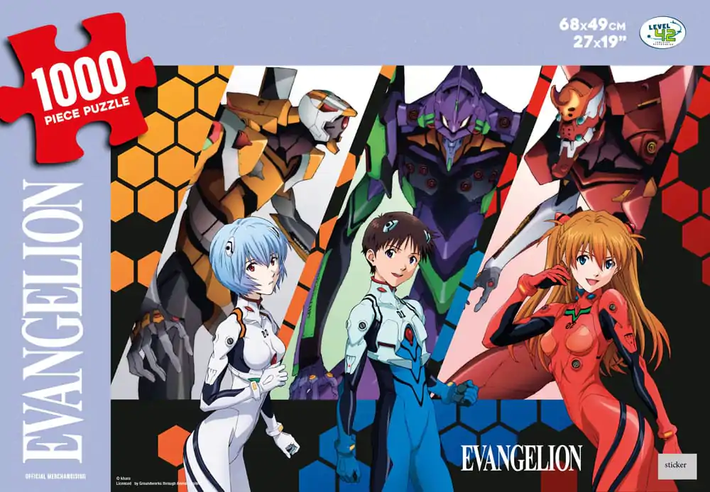 Neon Genesis Evangelion Puzzle Personaje (1000 piese) poza produsului