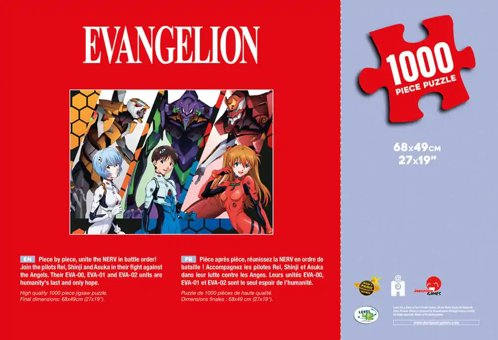 Neon Genesis Evangelion Puzzle Personaje (1000 piese) poza produsului