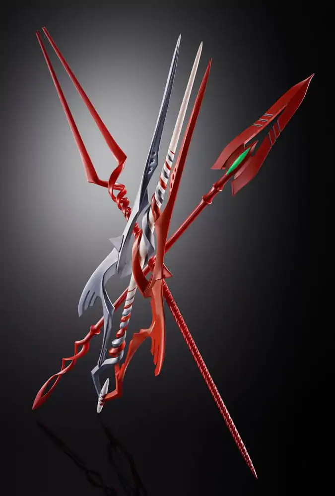 Neon Genesis Evangelion Metal Build Set accesorii 3 set de Sulițe pentru Eva 30th cu Sulița O alta Culoare poza produsului