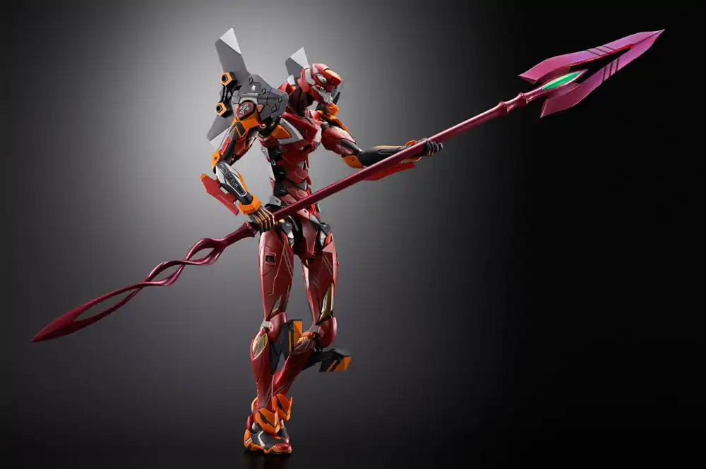 Neon Genesis Evangelion Metal Build Figurina de actiune Eva Production Model-02 30th with the Spear of Cassius 22 cm poza produsului