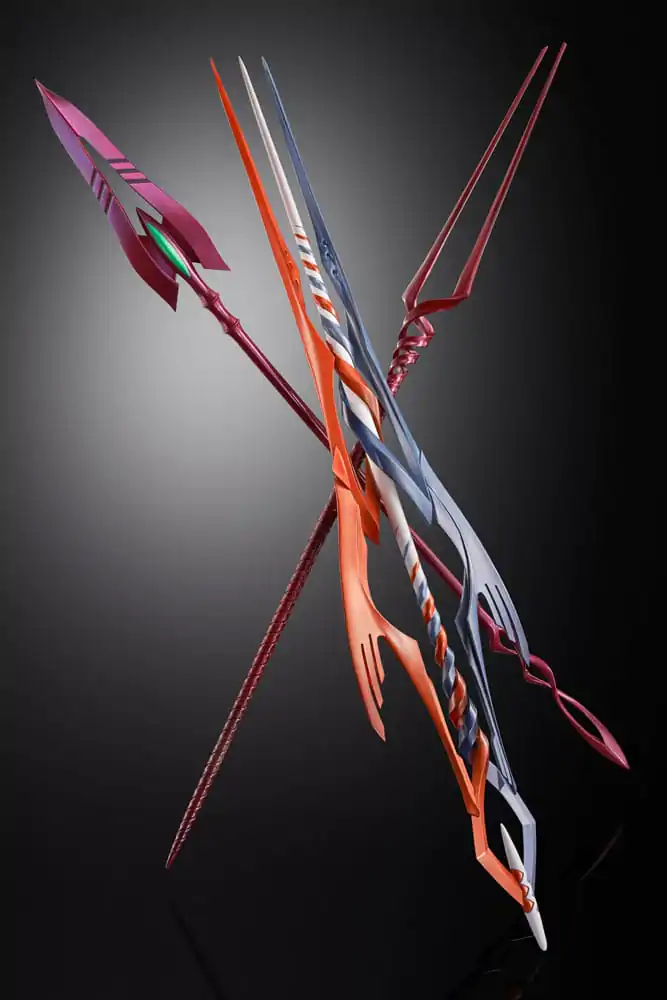 Neon Genesis Evangelion Metal Build Figurina de actiune Eva Production Model-02 30th with the Spear of Cassius 22 cm poza produsului