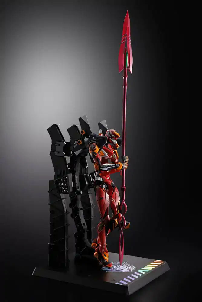 Neon Genesis Evangelion Metal Build Figurina de actiune Eva Production Model-02 30th with the Spear of Cassius 22 cm poza produsului