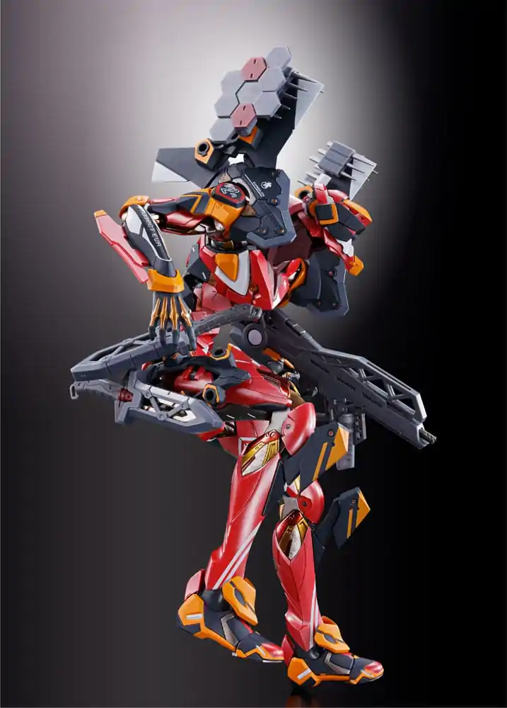 Neon Genesis Evangelion Metal Build Figurina de actiune Eva Production Model-02 30th with the Spear of Cassius 22 cm poza produsului