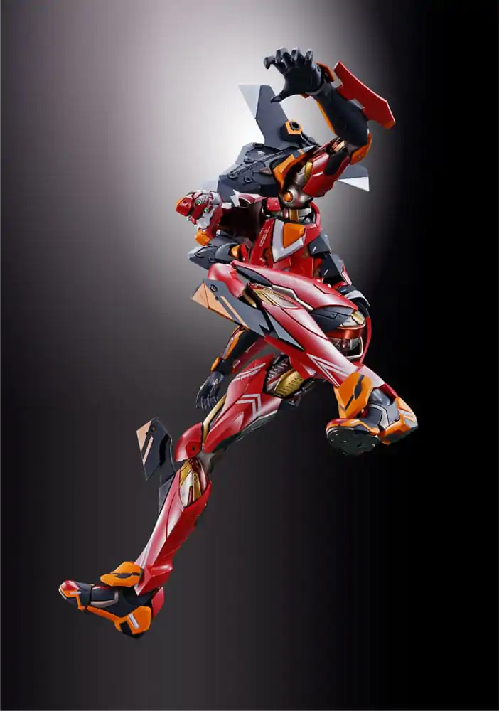 Neon Genesis Evangelion Metal Build Figurina de actiune Eva Production Model-02 30th with the Spear of Cassius 22 cm poza produsului