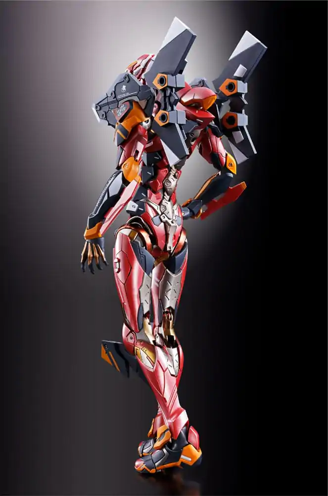 Neon Genesis Evangelion Metal Build Figurina de actiune Eva Production Model-02 30th with the Spear of Cassius 22 cm poza produsului