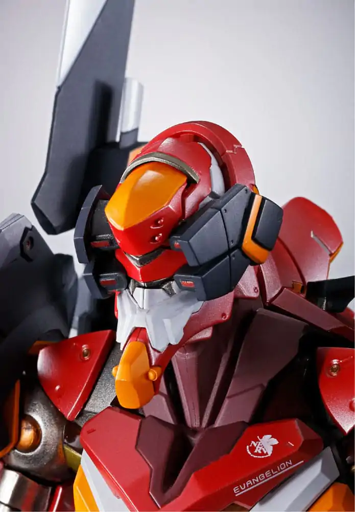 Neon Genesis Evangelion Metal Build Figurina de actiune Eva Production Model-02 30th with the Spear of Cassius 22 cm poza produsului