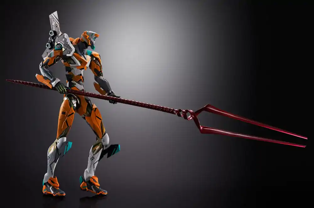 Neon Genesis Evangelion Metal Build Figurina de actiune Eva Test Type-00/00 30th with the Spear of Longinus 22 cm poza produsului