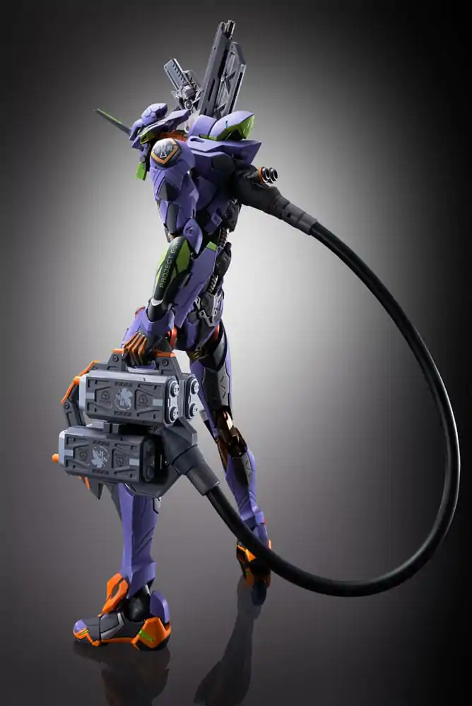 Neon Genesis Evangelion Metal Build Figurina de actiune Eva Test Type-00/00 30th with the Spear of Longinus 22 cm poza produsului