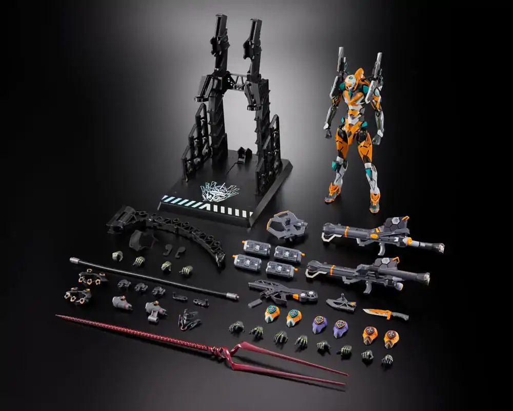 Neon Genesis Evangelion Metal Build Figurina de actiune Eva Test Type-00/00 30th with the Spear of Longinus 22 cm poza produsului