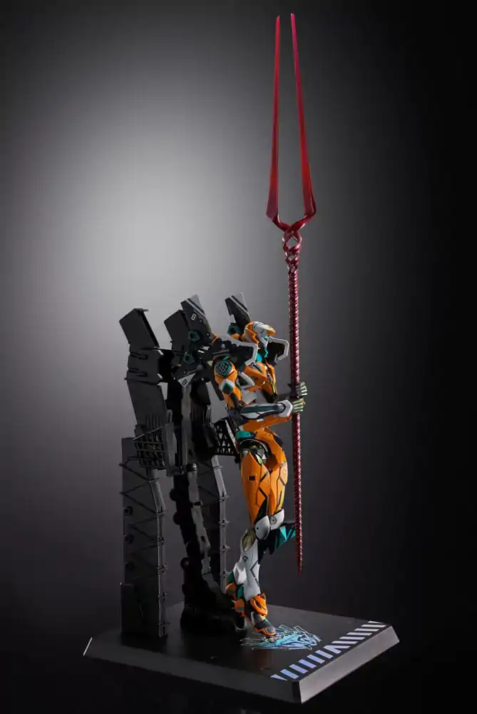 Neon Genesis Evangelion Metal Build Figurina de actiune Eva Test Type-00/00 30th with the Spear of Longinus 22 cm poza produsului