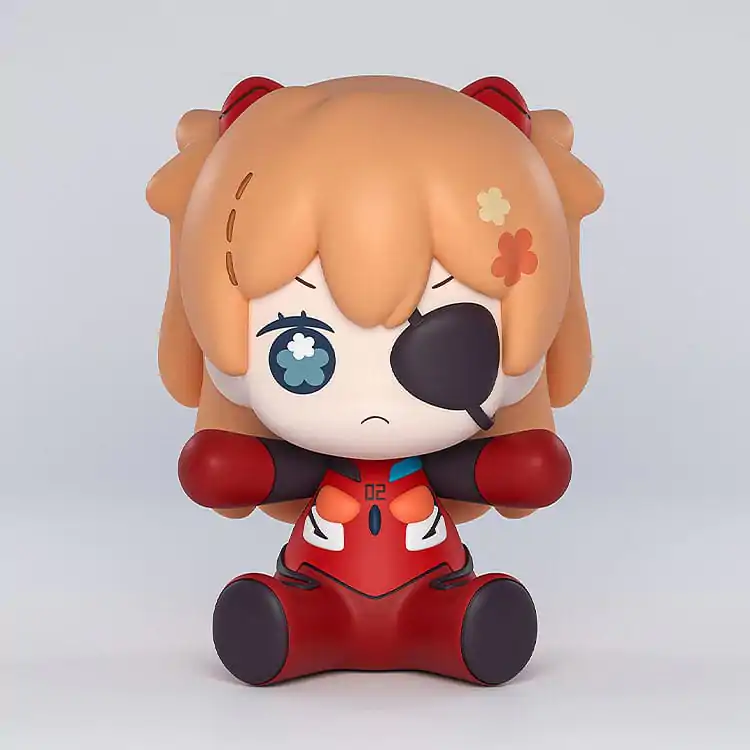 Neon Genesis Evangelion: Rebuild of Evangelion Huggy Good Smile Figurina Chibi Asuka Shikinami Langley: Eye Patch Ver. 7 cm poza produsului