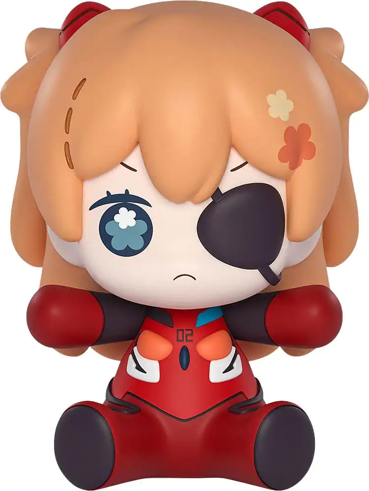 Neon Genesis Evangelion: Rebuild of Evangelion Huggy Good Smile Figurina Chibi Asuka Shikinami Langley: Eye Patch Ver. 7 cm poza produsului