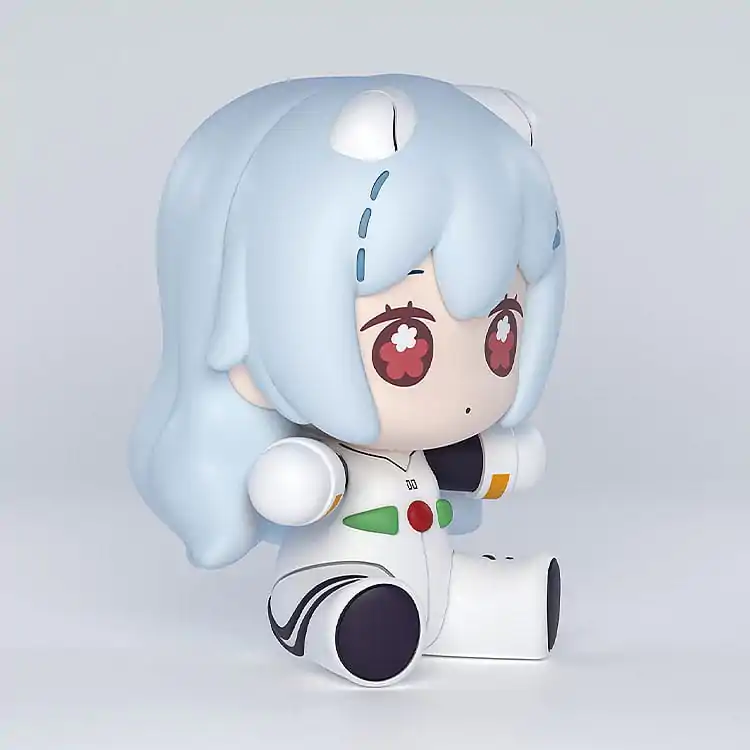 Neon Genesis Evangelion: Rebuild of Evangelion Huggy Good Smile Figurina Chibi Rei Ayanami: Long Hair Ver. 7 cm poza produsului