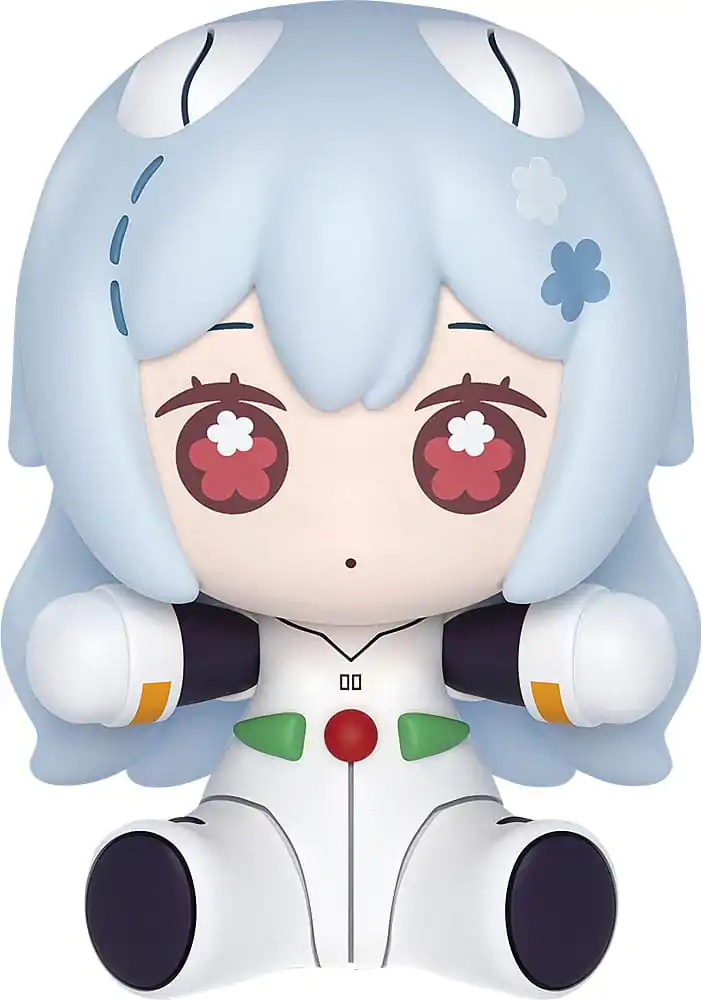 Neon Genesis Evangelion: Rebuild of Evangelion Huggy Good Smile Figurina Chibi Rei Ayanami: Long Hair Ver. 7 cm poza produsului