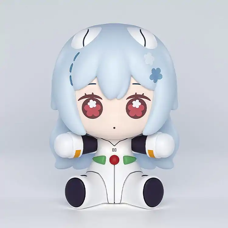 Neon Genesis Evangelion: Rebuild of Evangelion Huggy Good Smile Figurina Chibi Rei Ayanami: Long Hair Ver. 7 cm poza produsului