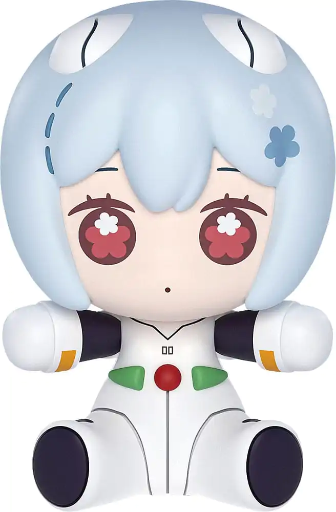 Neon Genesis Evangelion: Rebuild of Evangelion Figurina Chibi Huggy Good Smile Rei Ayanami: Plugsuit Ver. 7 cm poza produsului