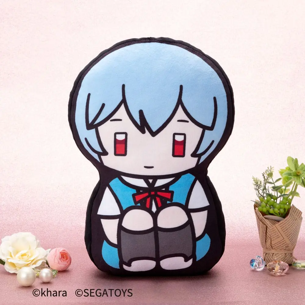 Neon Genesis Evangelion figurină de pluș 2D Rei Ayanami 32 cm poza produsului