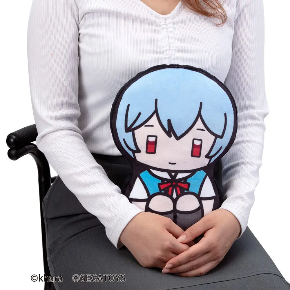 Neon Genesis Evangelion figurină de pluș 2D Rei Ayanami 32 cm poza produsului