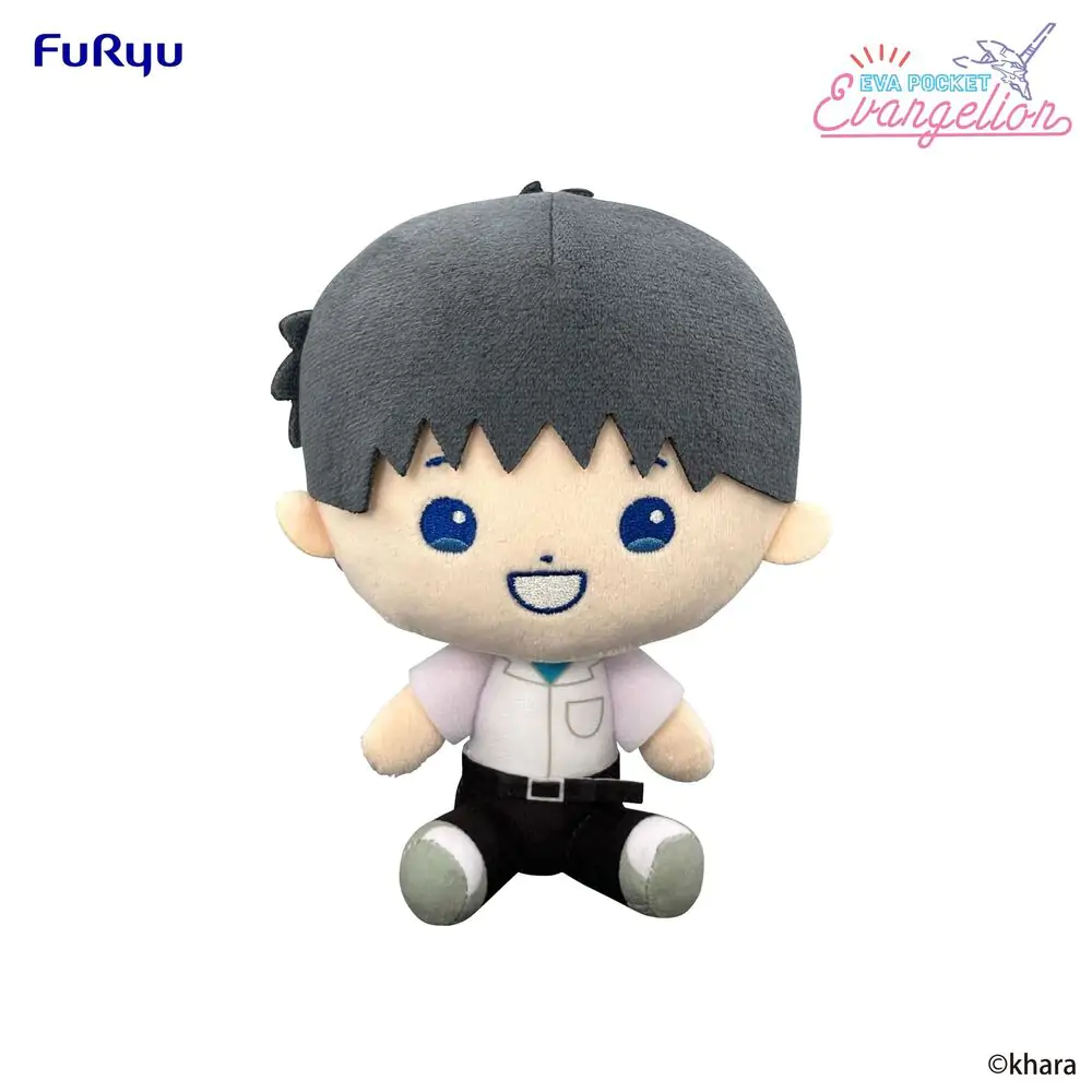 Neon Genesis Evangelion Shinji Ikari jucarie de plus 17 cm poza produsului