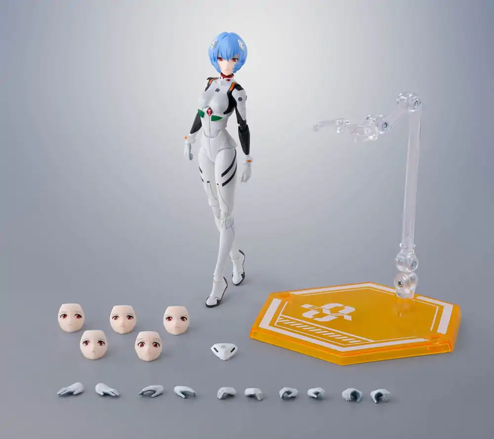 Neon Genesis Evangelion S.H.Figuarts Figurina de actiune Rei Ayanami 14 cm poza produsului