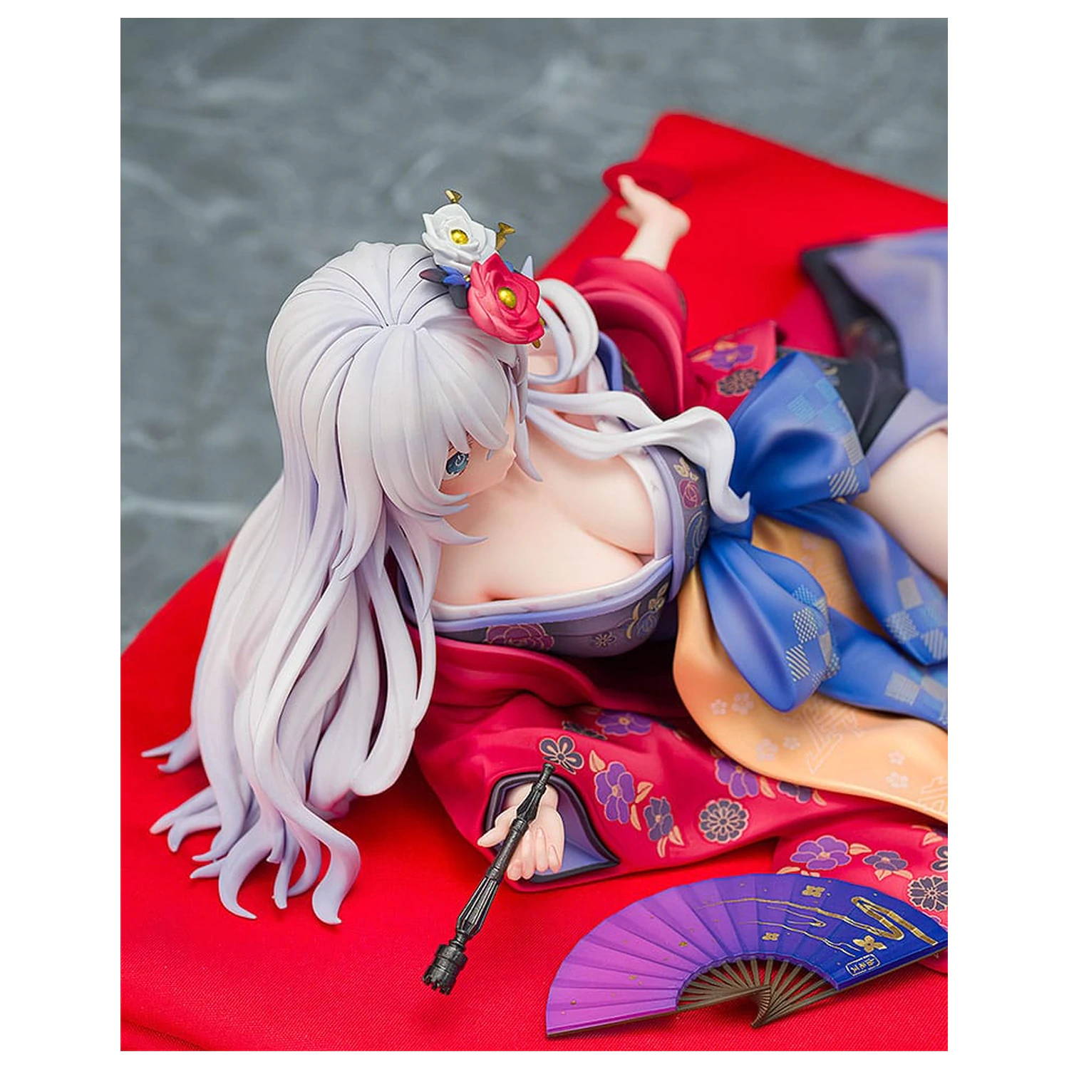 Neptunia x Senran Kagura Statuie 1/7 Black Heart Kimono Ver. 10 cm poza produsului