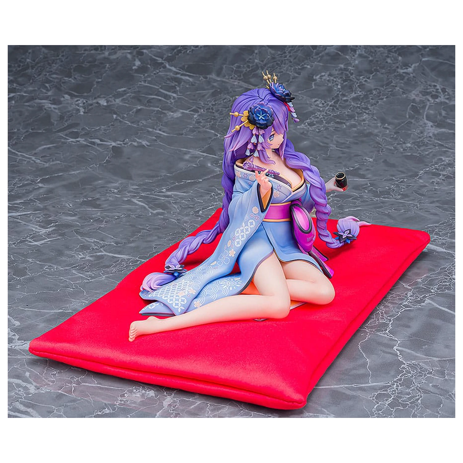 Statuieta Neptunia x Senran Kagura 1/7 Purple Heart Kimono Ver. 13 cm poza produsului