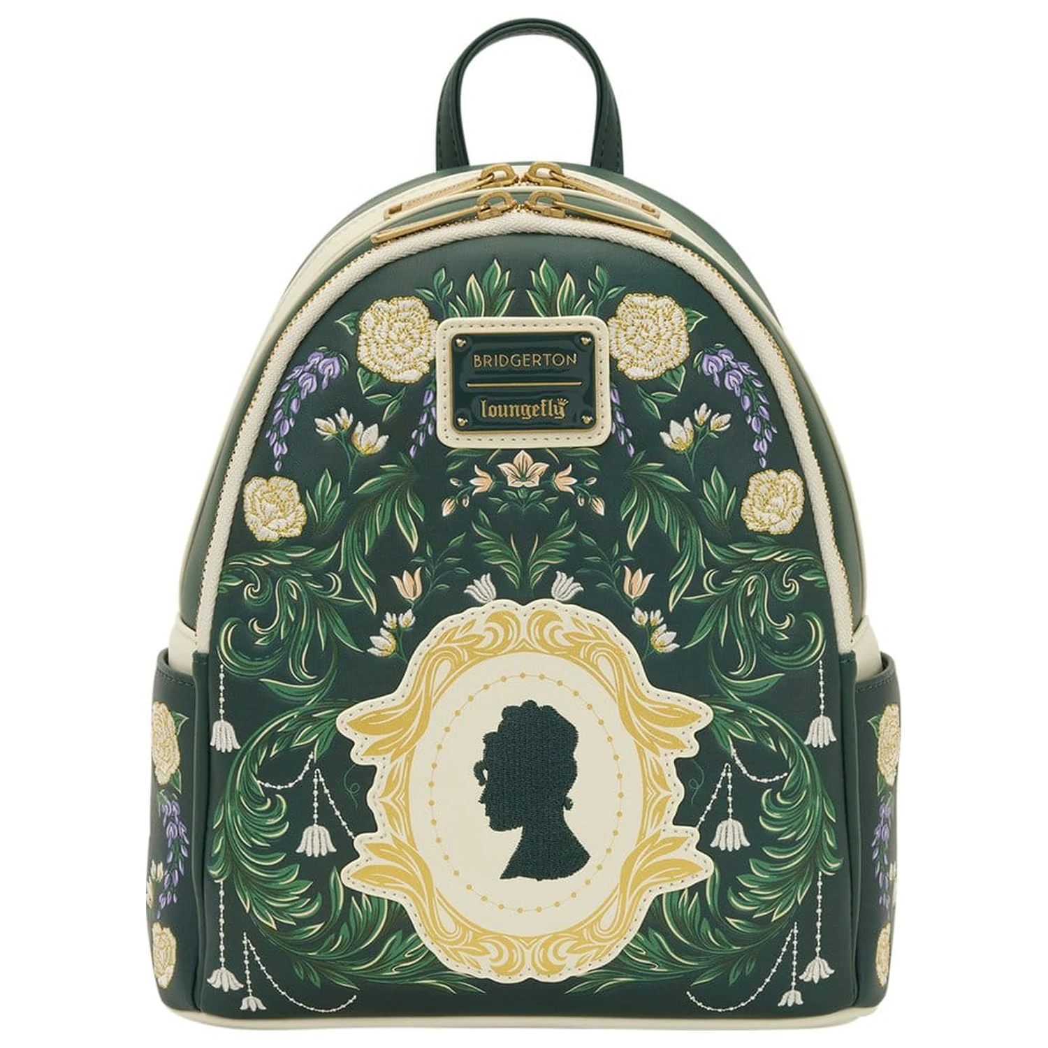 Netflix by Loungefly Mini Rucsac Bridgerton Silhouette Floral poza produsului