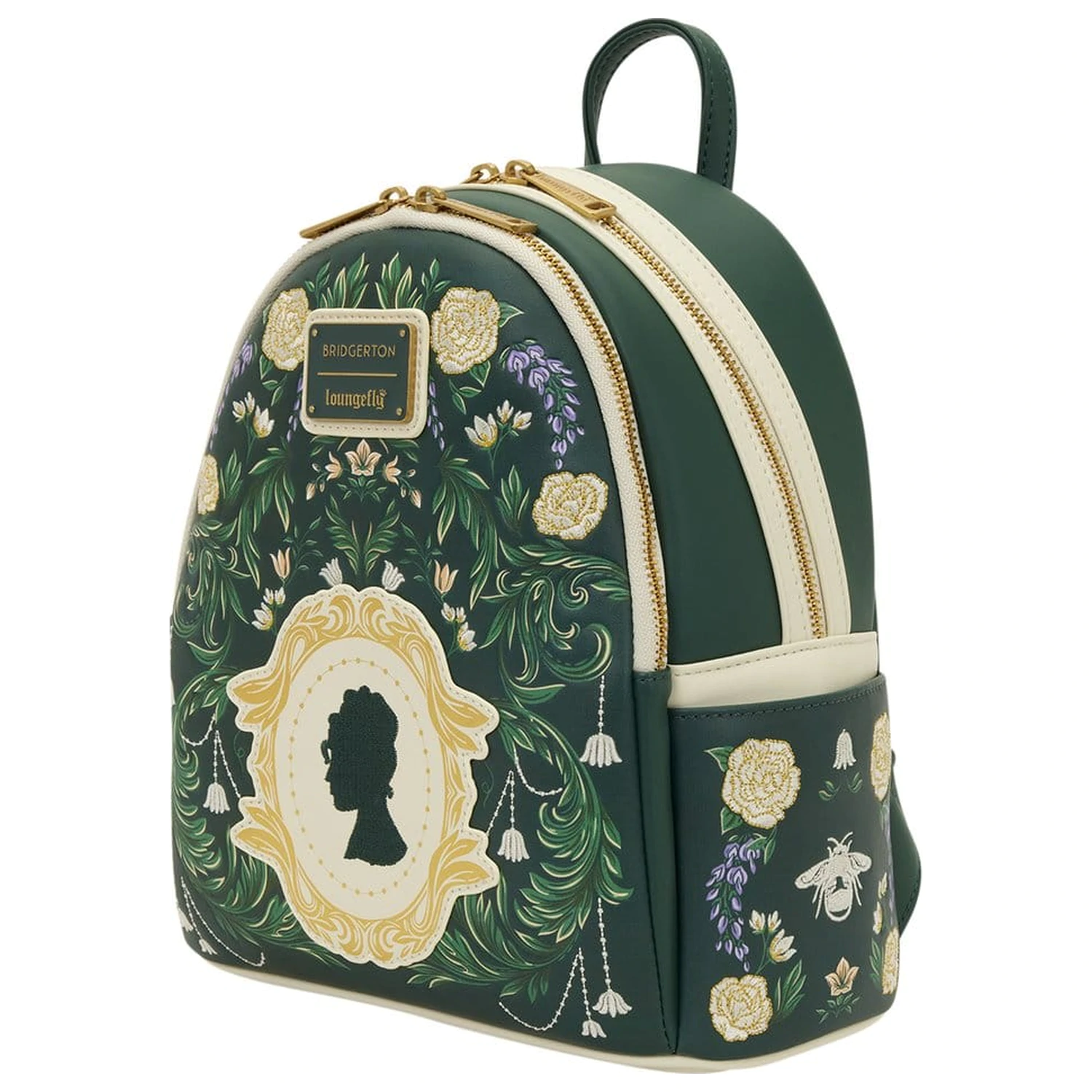 Netflix by Loungefly Mini Rucsac Bridgerton Silhouette Floral poza produsului