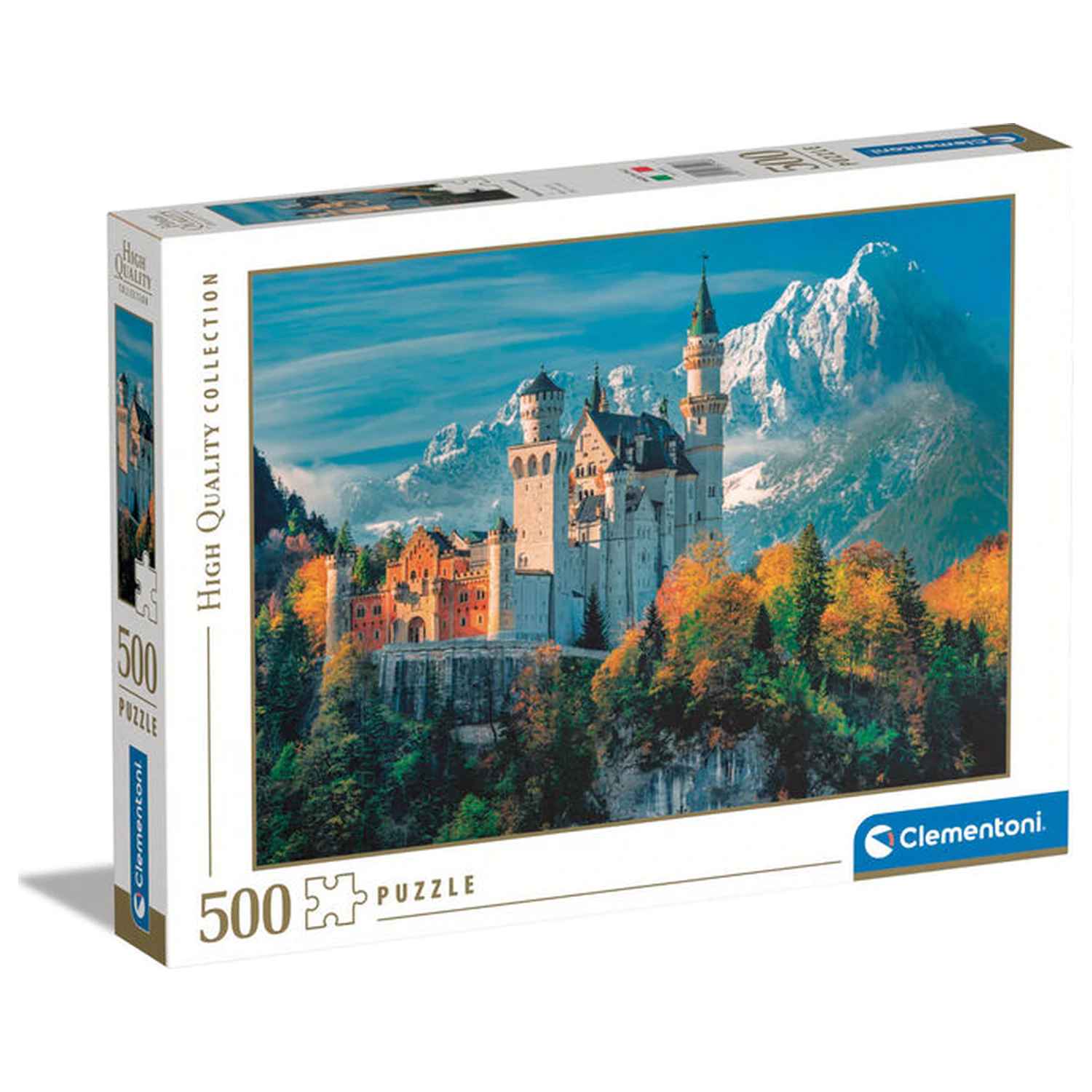 Neuschwanstein Castle puzzle 500 de piese poza produsului