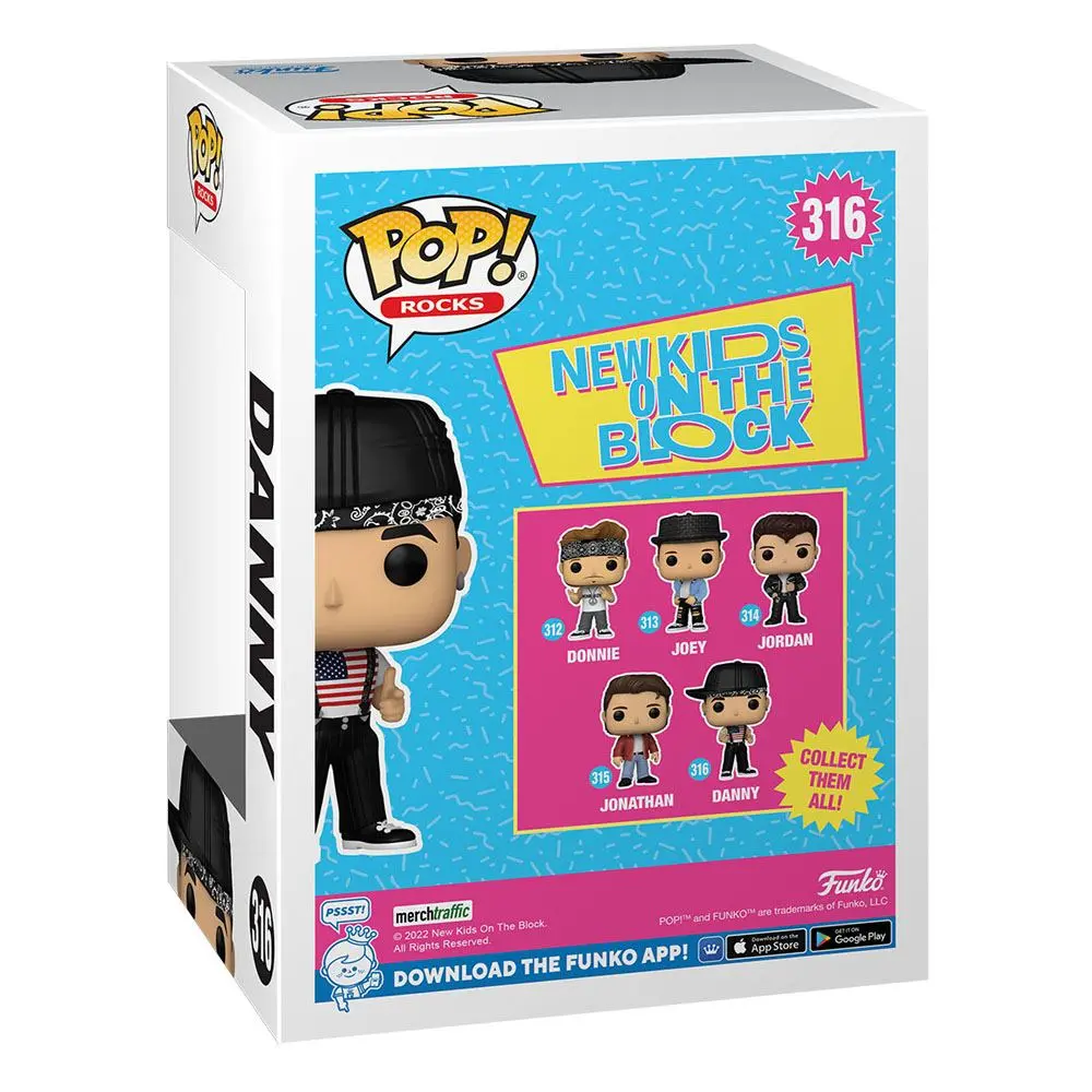 New Kids on the Block POP! Rocks Figurina Vinyl Danny 9 cm poza produsului