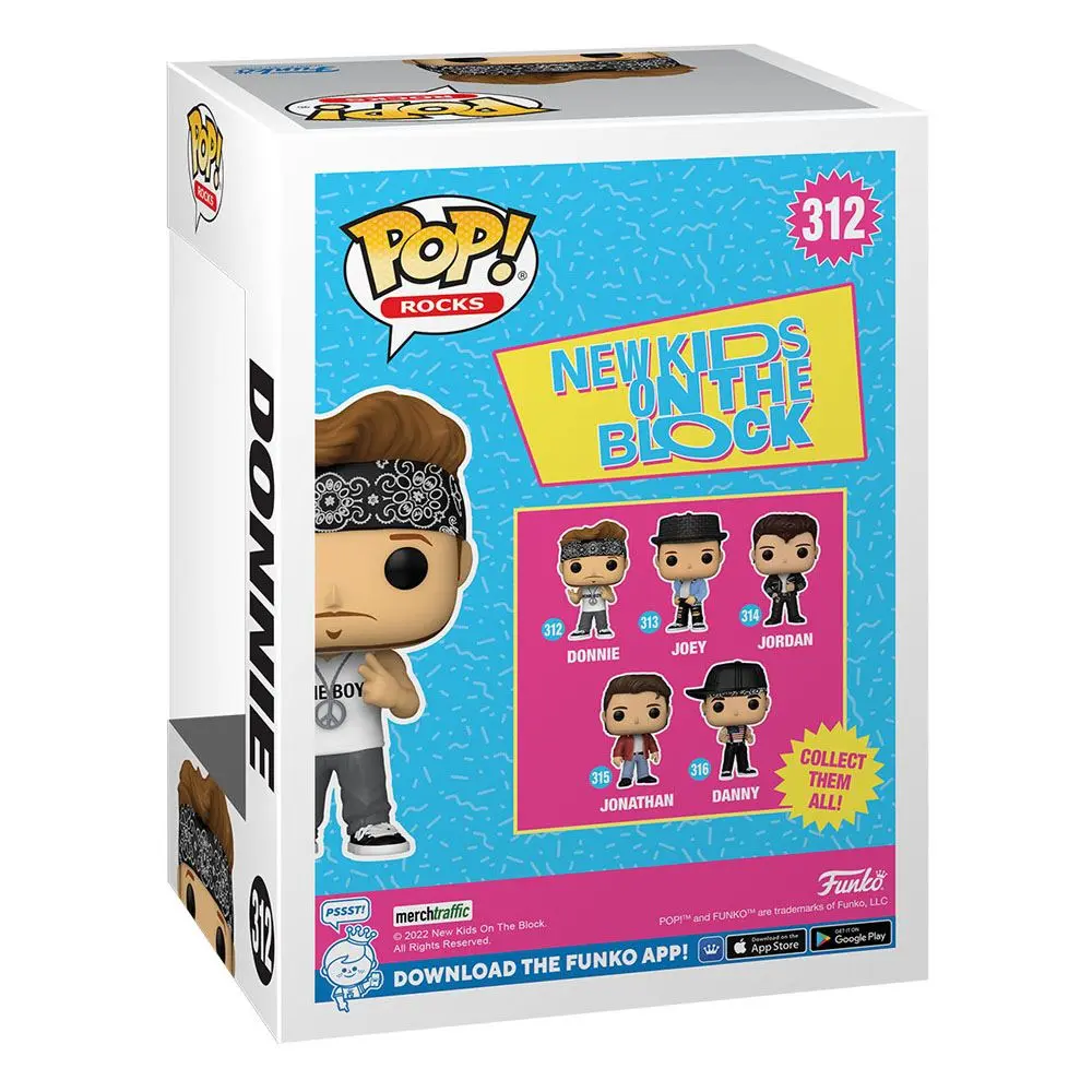 New Kids on the Block POP! Rocks Figurină din vinil Donnie 9 cm poza produsului