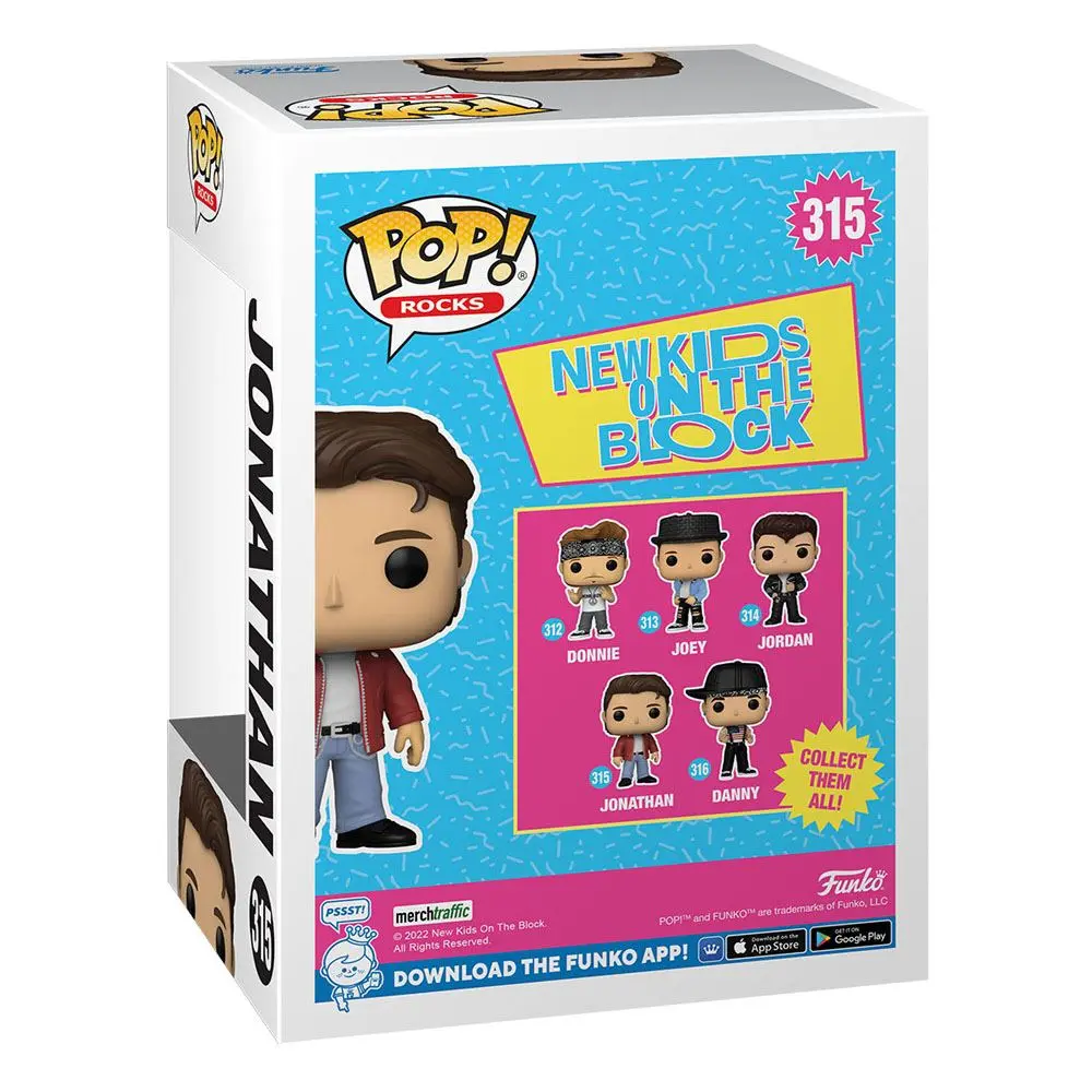 New Kids on the Block POP! Rocks Figurina Vinil Jonathan 9 cm poza produsului