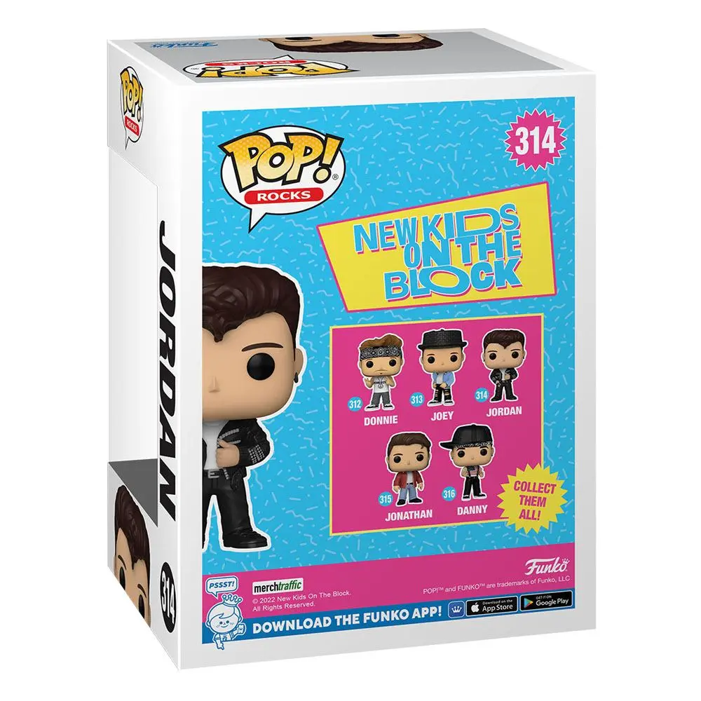 New Kids on the Block POP! Rocks Figurina Vinyl Jordan 9 cm poza produsului