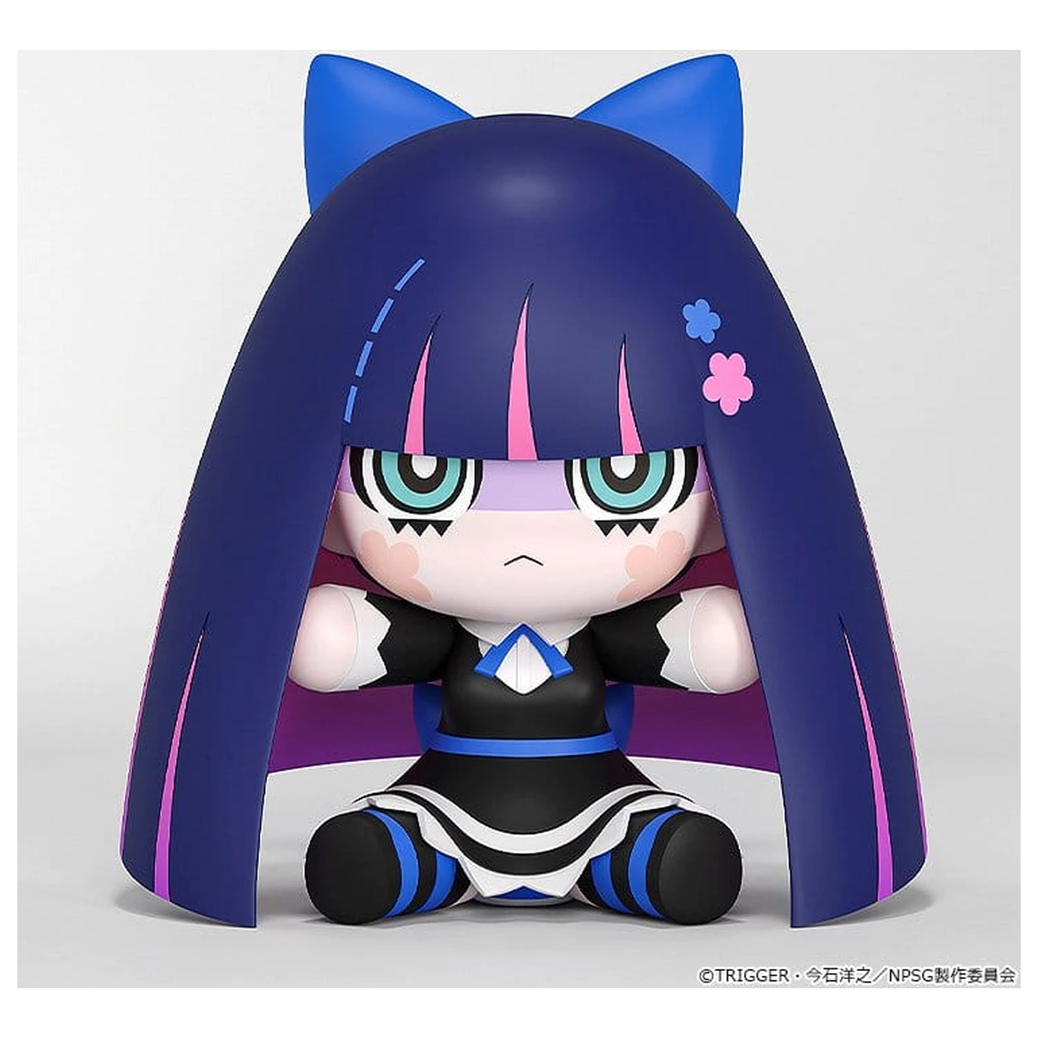 New Panty & Stocking with Garterbelt Huggy Good Smile Chibi Figurina Stocking 6 cm poza produsului