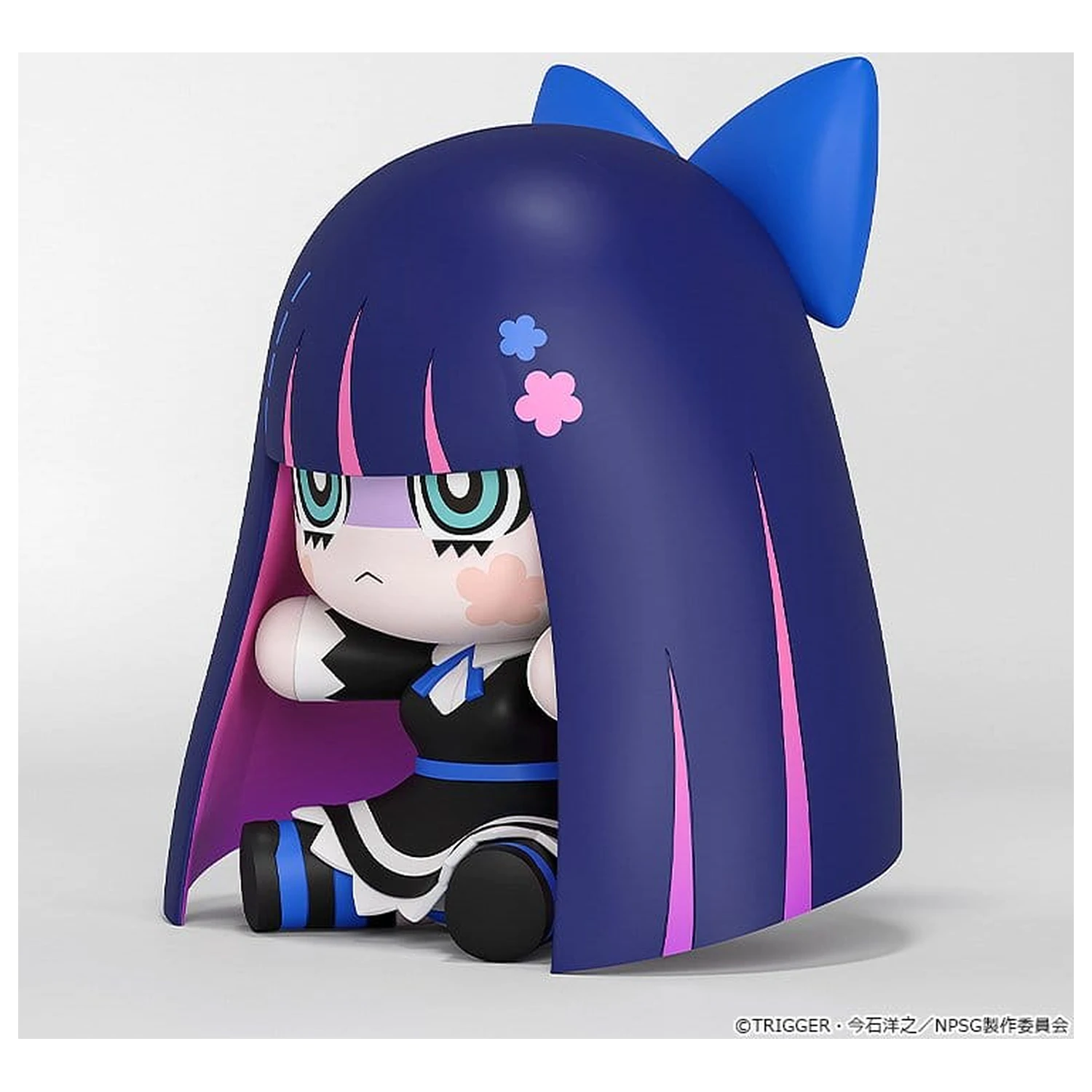 New Panty & Stocking with Garterbelt Huggy Good Smile Chibi Figurina Stocking 6 cm poza produsului