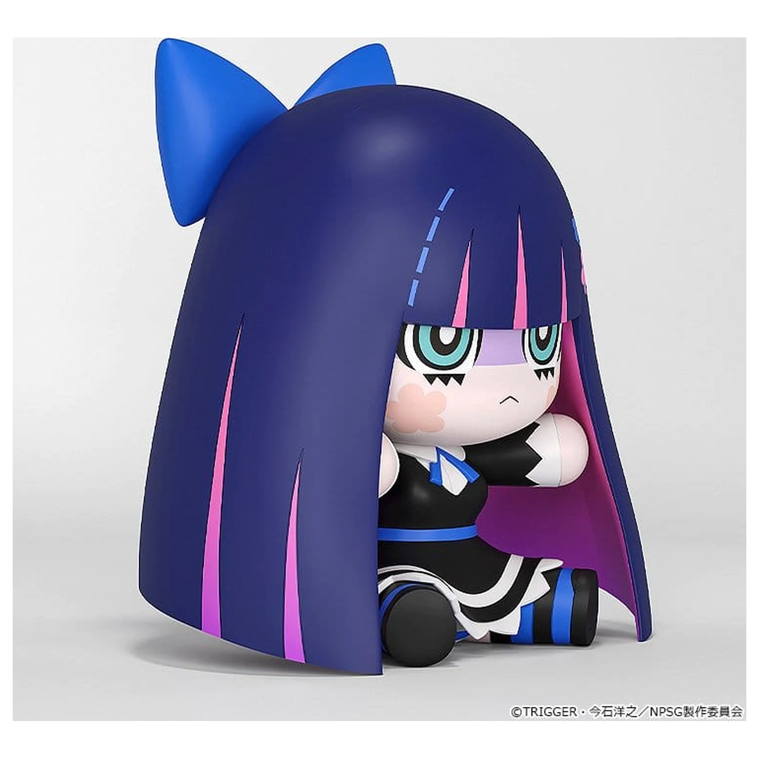 New Panty & Stocking with Garterbelt Huggy Good Smile Chibi Figurina Stocking 6 cm poza produsului