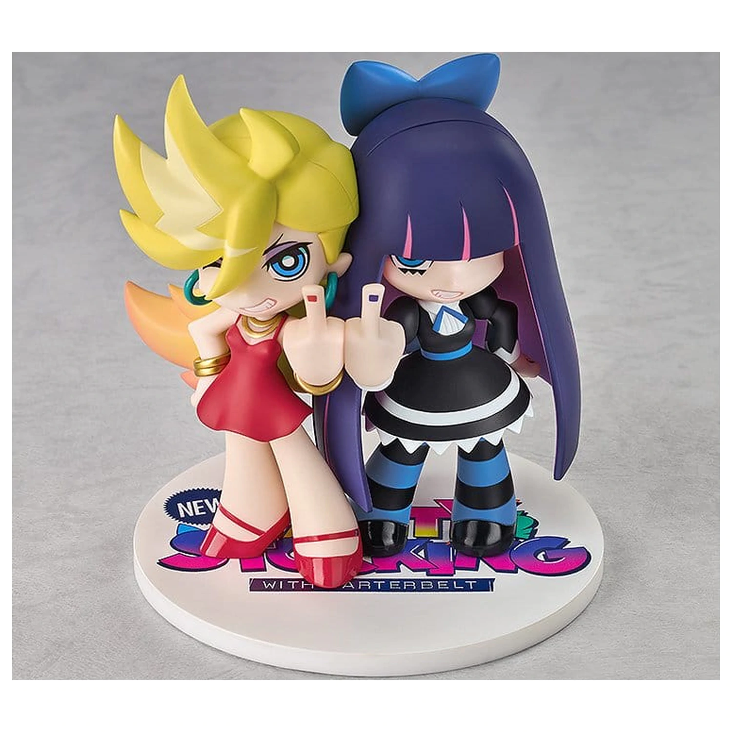 New Panty & Stocking cu Garterbelt Mini Memorie Mini Figura Panty & Stocking 10 cm poza produsului