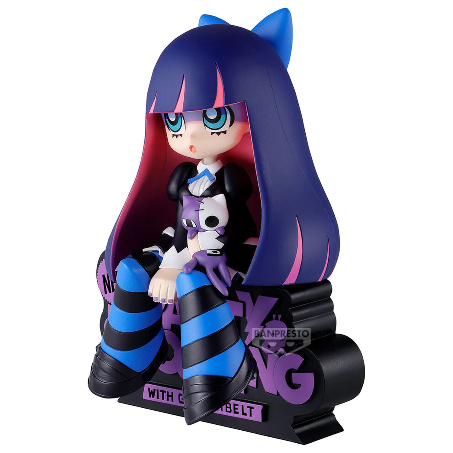 New Panty & Stocking with Garterbelt Monitor Top Figz figurină Stocking 12cm poza produsului