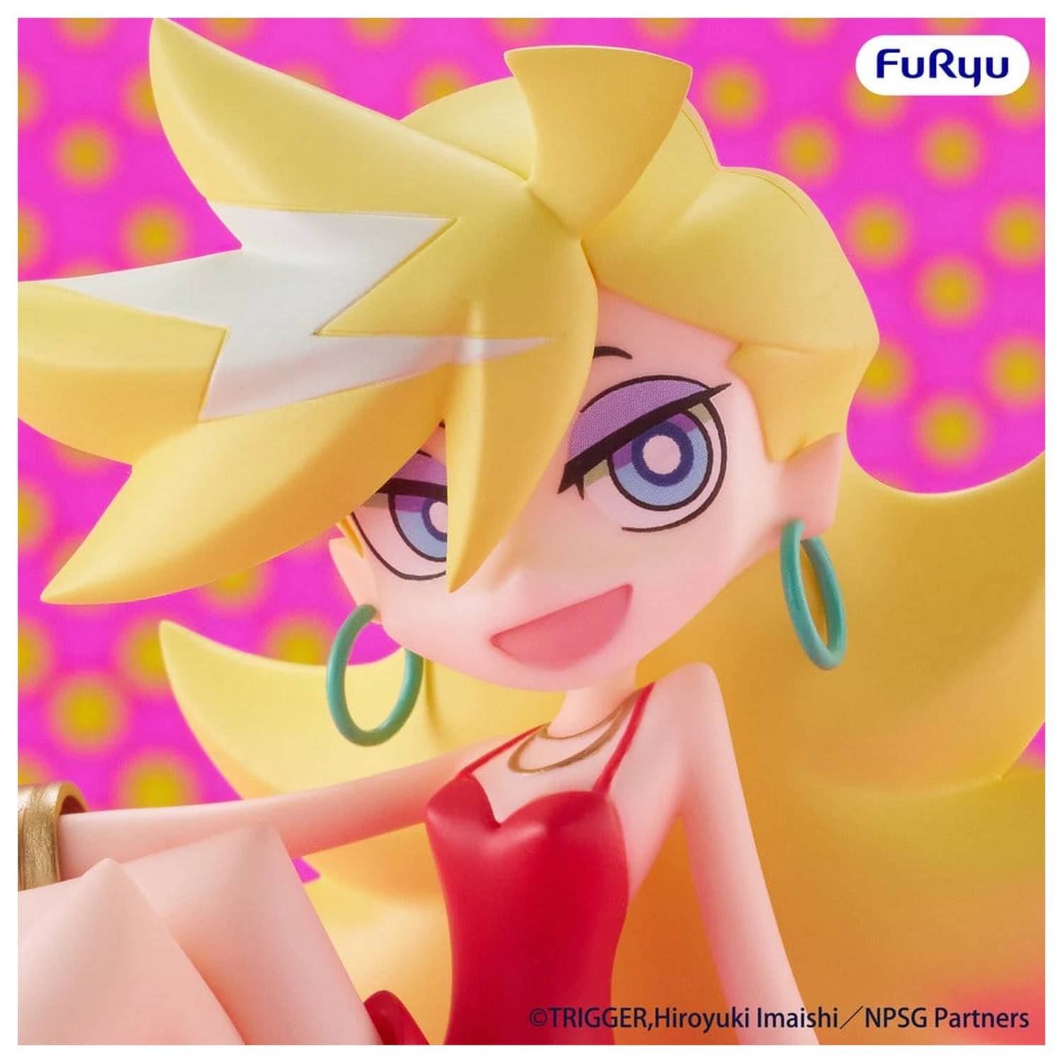 New Panty & Stocking with Garterbelt figurina PVC opritor de taitei -Panty Anarchy- 9 cm poza produsului