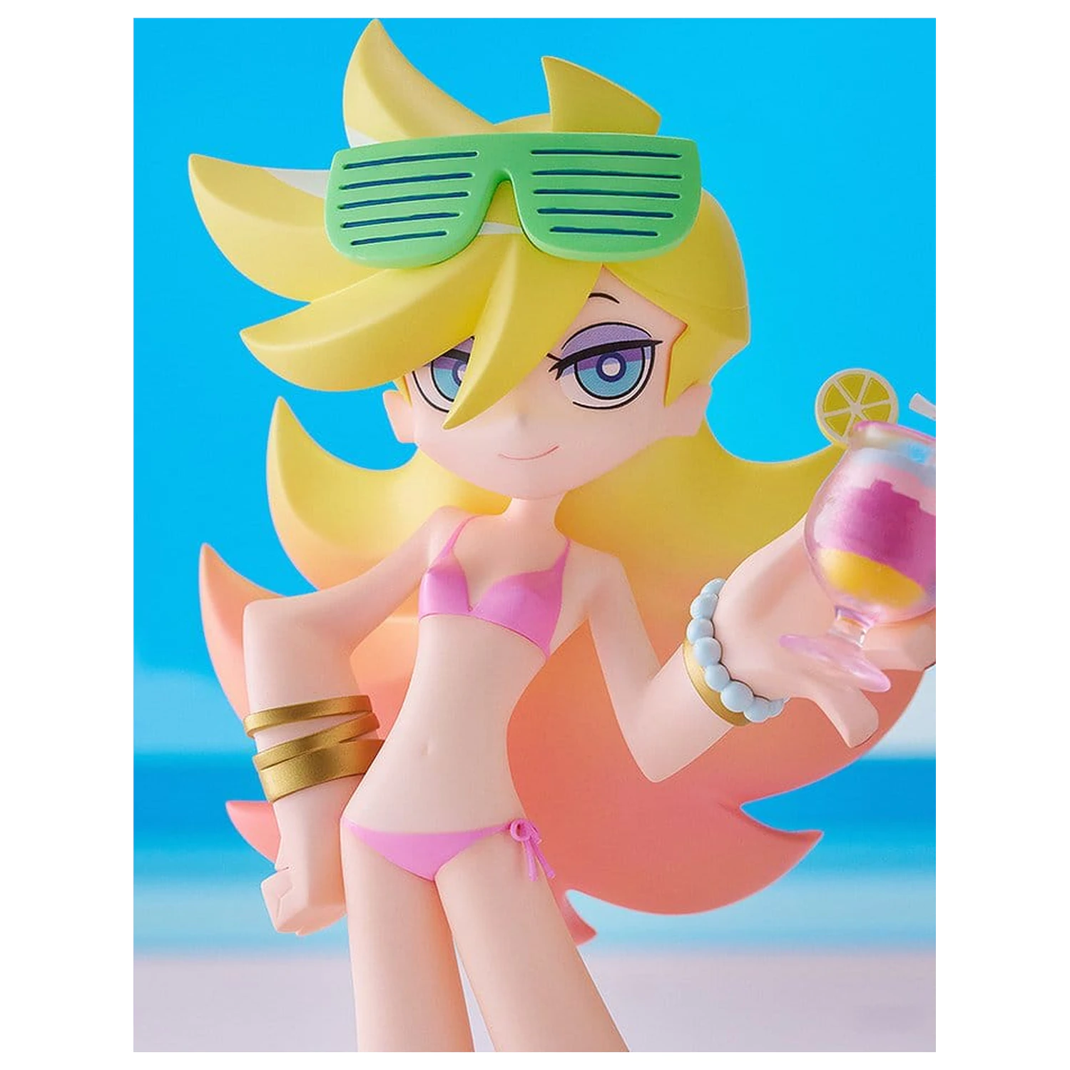 New Panty & Stocking with Garterbelt Pop Up Parade Figurină Beach Queens Panty L Size 19 cm poza produsului